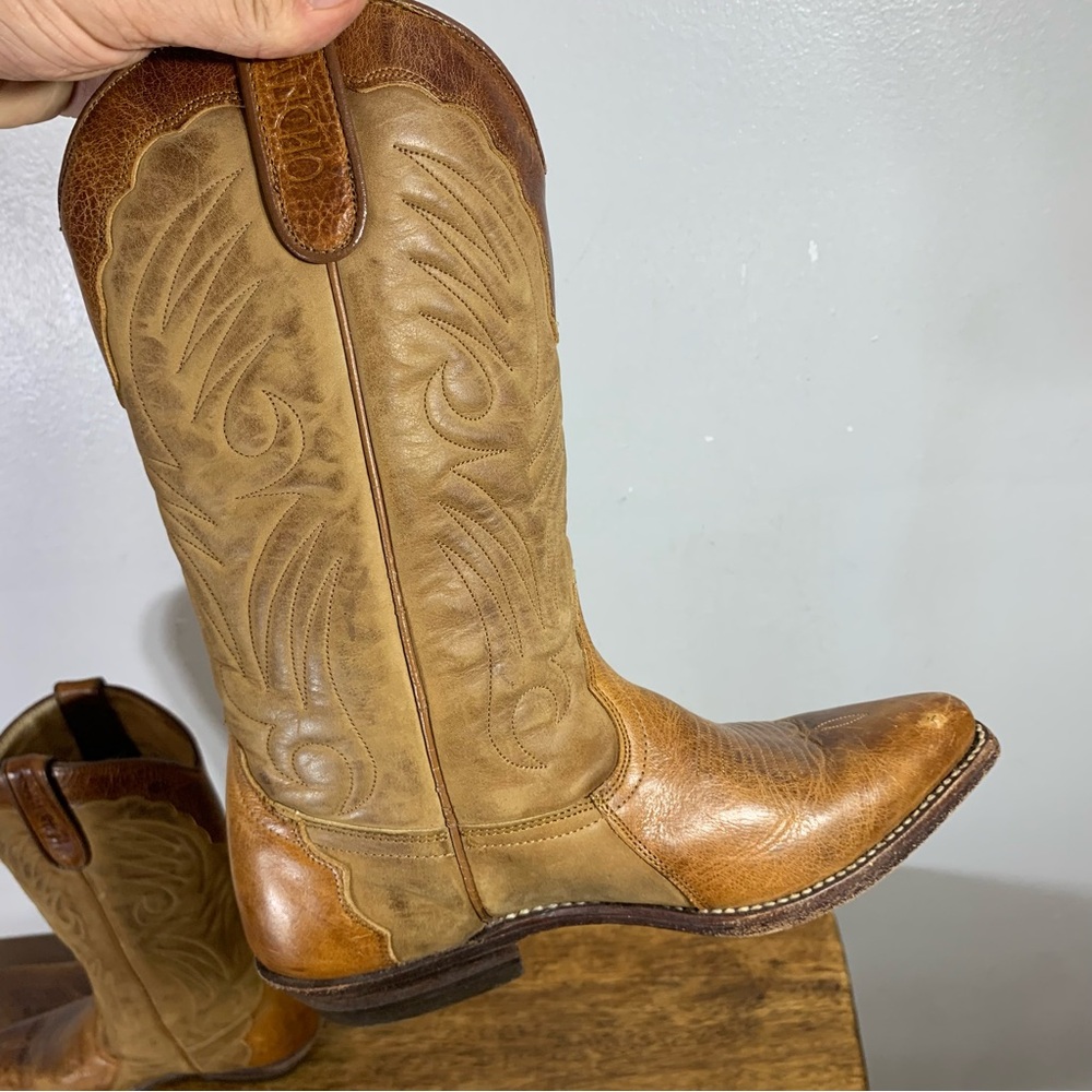 Sancho cowboy leather boots, like new - Picture 5 of 10